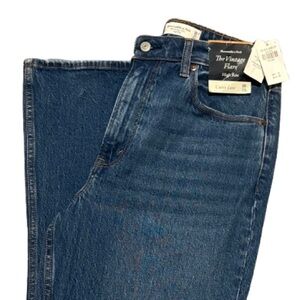 Abercrombie and Fitch The Vintage Flare Jeans in Dark